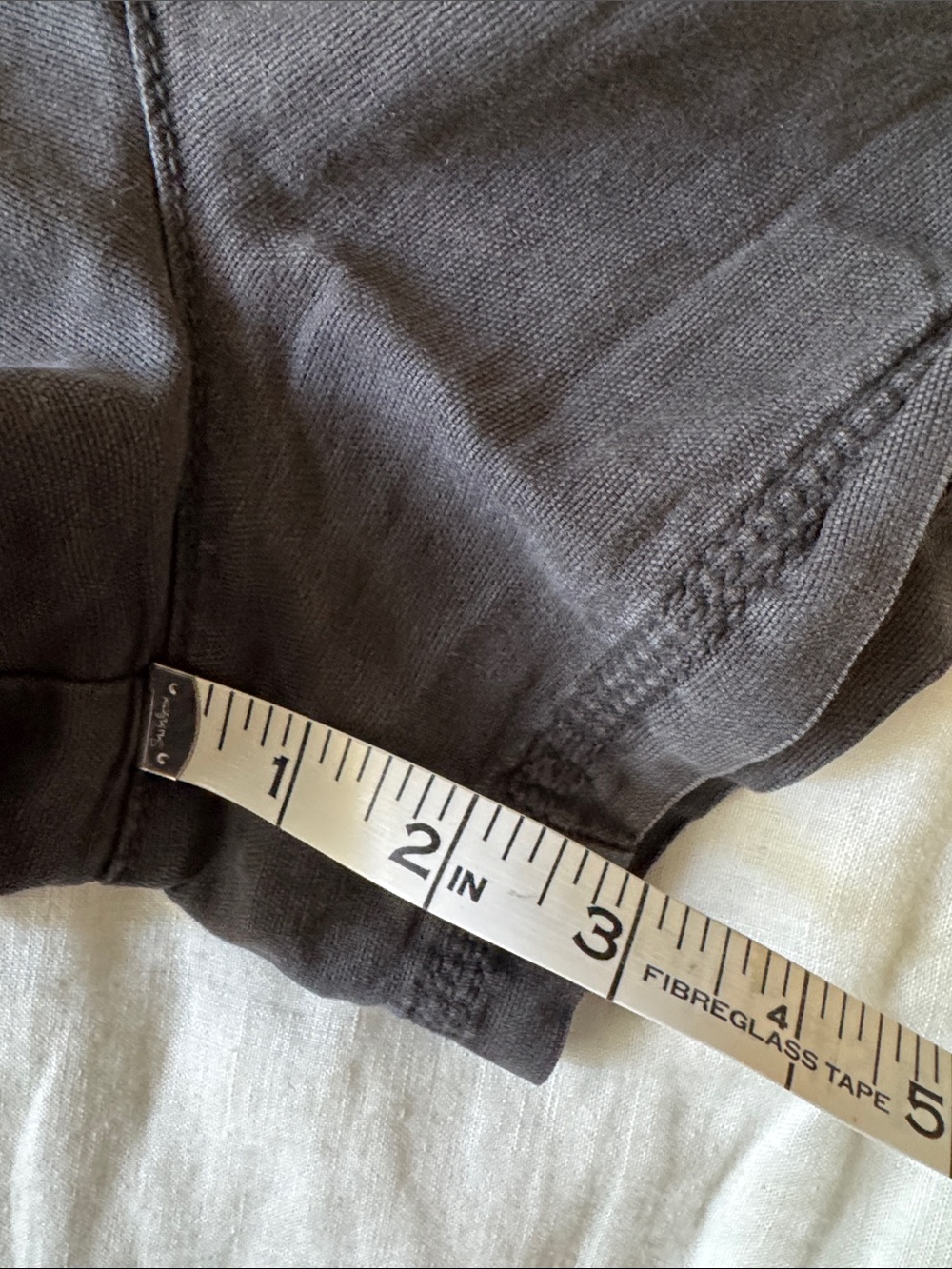 aerie Charcoal Smocked-Waist Athletic Shorts - Picture 6 of 7
